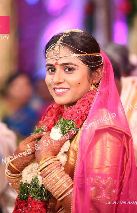 best bridal makeup artists in tirupati